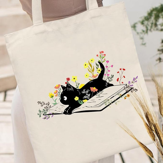 Hand-Made Cat Tote Bags